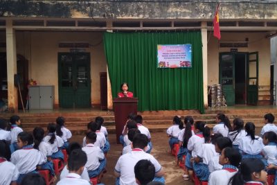 Phối hợp công an phường Buôn Hồ Chuyên đề : PCCC, tai nạn thương tích, phòng chống đuối nước